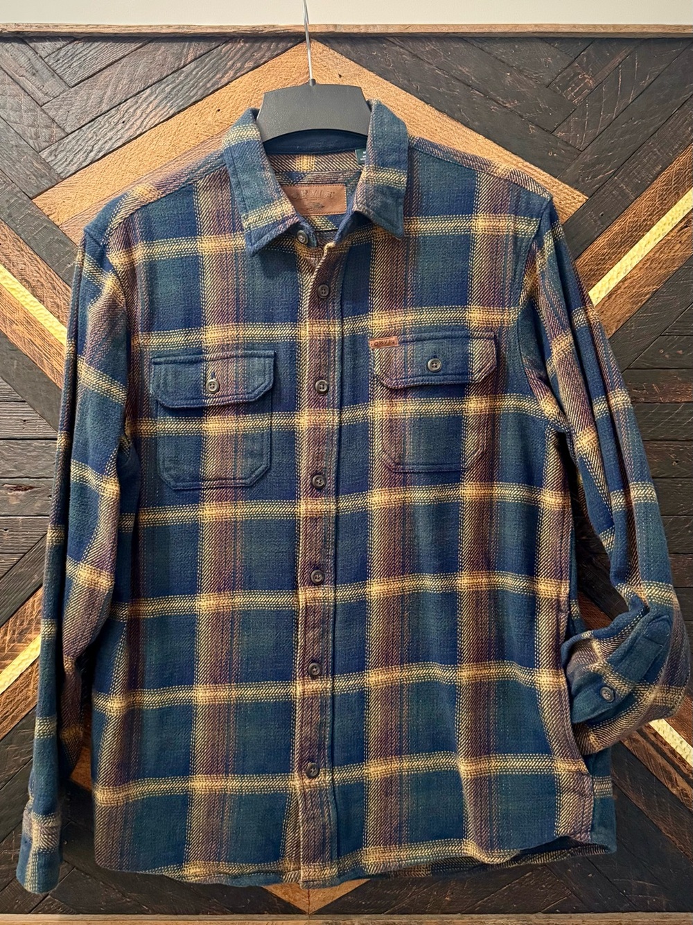 Men’s Orvis Flannel Shirt Jacket